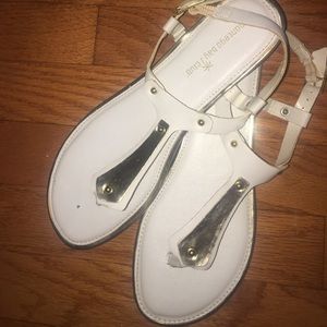 White Montego Bay Club sandals